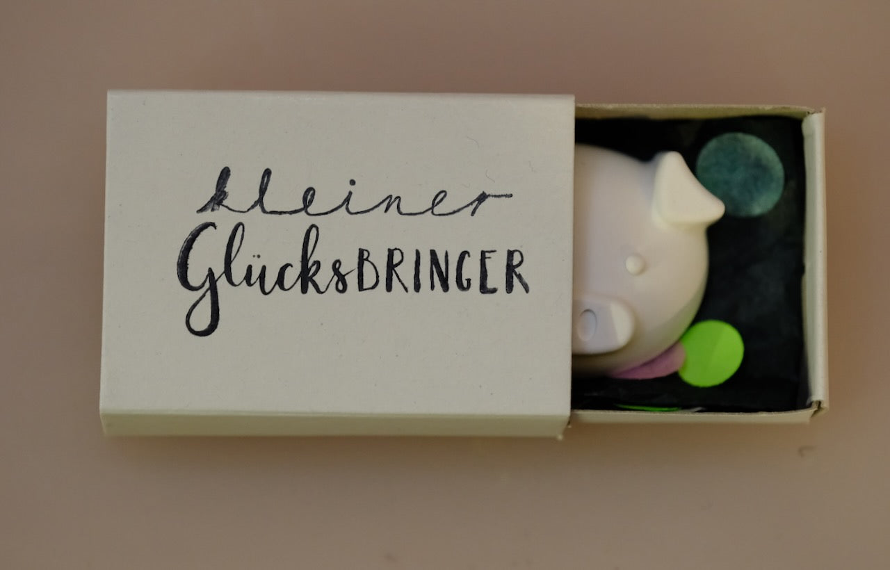 Kleiner Glücksbringer "Dein persönliches Mini-Schweinchen"